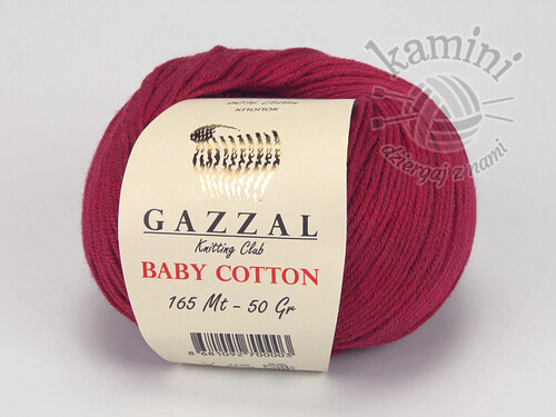 Baby Cotton 3442 wiśnia