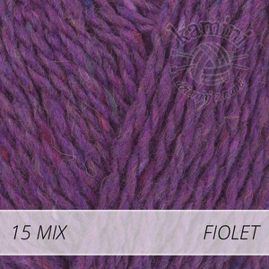 Soft Tweed Mix 15 fiolet