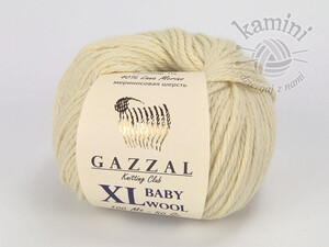 Baby Wool XL 829 jasny beż