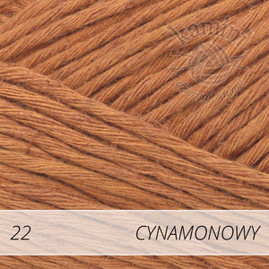 Soft Linen Mix 22 cynamonowy