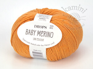 Baby Merino 56 pomarańcz