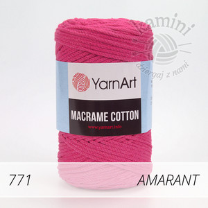 Macrame Cotton 771 amarant