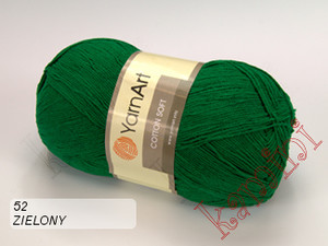 Cotton Soft 52 zielony
