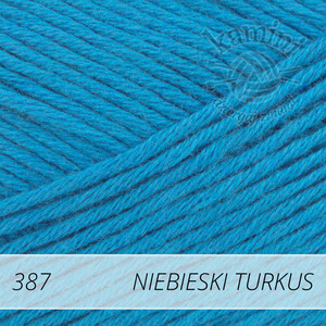 Bella 100 387 niebieski turkus