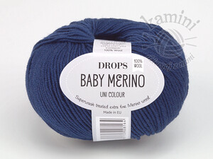 Baby Merino 30 ciemny niebieski