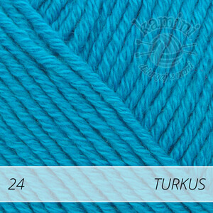 Cotton Merino 24 turkus