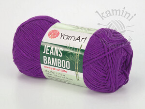 Jeans Bamboo 118 ciemny fiolet
