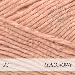 Soft Linen Mix 23 łososiowy