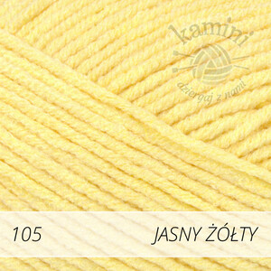 Jeans Bamboo 105 jasny żółty