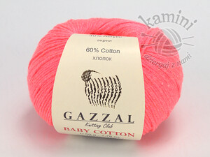 Baby Cotton 3460 koral neon