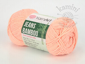 Jeans Bamboo 111 łososiowy