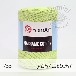 Macrame Cotton 755 jasny zielony