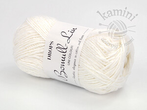 Bomull-Lin 01 biały