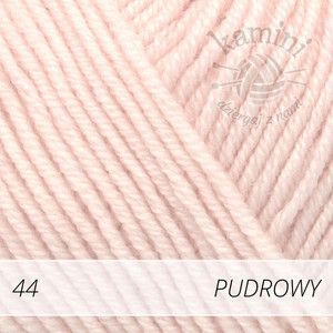 Baby Merino 44 pudrowy