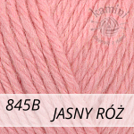 Baby Wool XL 845B jasny róż