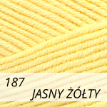 Cotton Gold 187 jasny żółty
