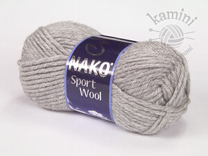Sport Wool 195 jasny szary