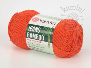 Jeans Bamboo 141 ciemny pomarańcz