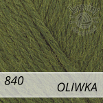 Baby Wool XL 840 oliwka