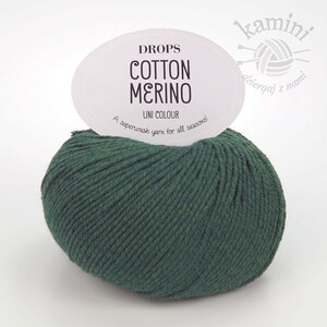 Cotton Merino 22 ciemny zielony