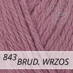 Baby Wool XL 843 brudny wrzos