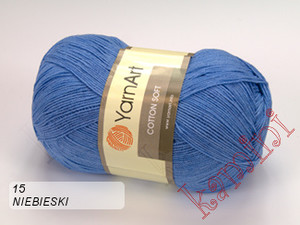 Cotton Soft 15 niebieski