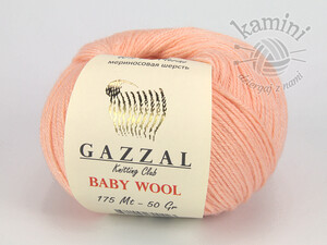 Baby Wool 834 łososiowy