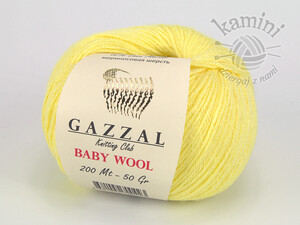 Baby Wool 833 jasny żółty