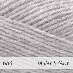 Alpaca Royal New 684 jasny szary