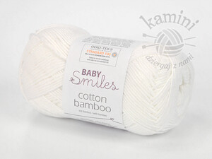 Cotton Bamboo 1001 biały