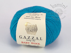 Baby Wool 822 ciemny turkus