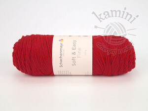 Soft & Easy Fine 0030 czerwony