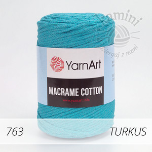 Macrame Cotton 763 turkus