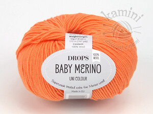 Baby Merino 36 pomarańcz