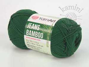 Jeans Bamboo 139 ciemny zielony