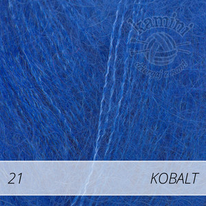 Kid-Silk 21 kobalt