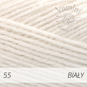 Alpaca Royal New 55 biały