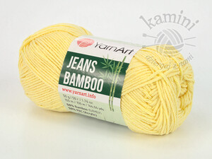 Jeans Bamboo 105 jasny żółty