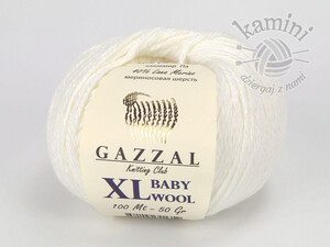 Baby Wool XL 801 biały