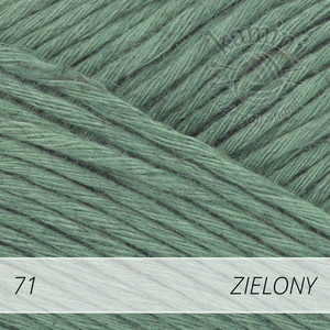 Soft Linen Mix 71 zielony