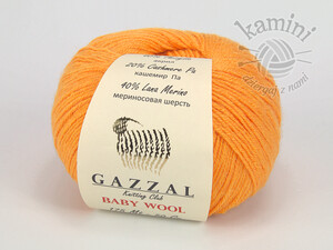 Baby Wool 837 pomarańczowy
