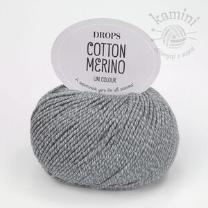 Cotton Merino 18 szary
