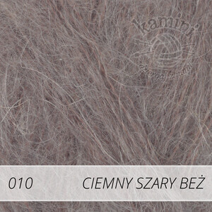 Elegant Mohair 010 ciemny szary beż