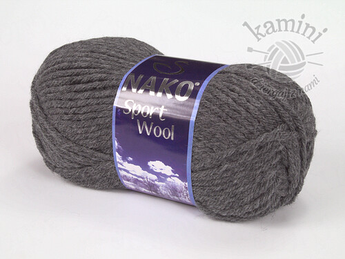 Sport Wool 193 ciemny szary