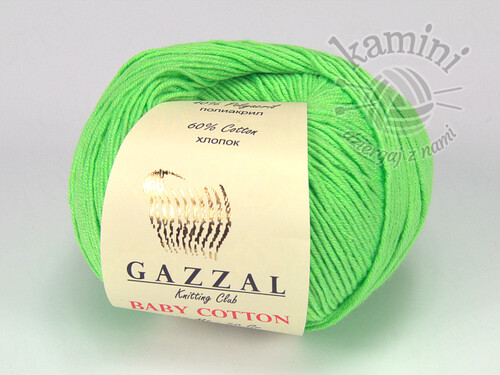 Baby Cotton 3427 jaskrawy zielony