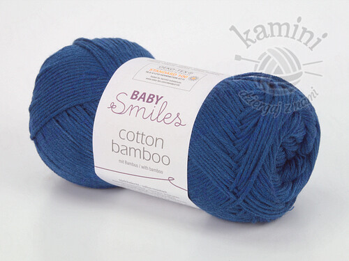Cotton Bamboo 1052 ciemny niebieski