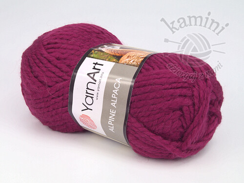 Alpine Alpaca 441 ciemna fuksja