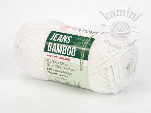 Jeans Bamboo 101 biały