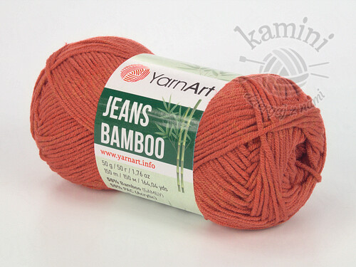 Jeans Bamboo 142 jasna terakota