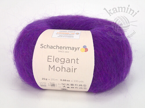 Elegant Mohair 049 ciemny fiolet